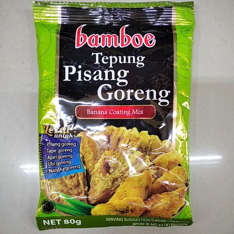 

Bamboe Tepung Pisang goreng 80g