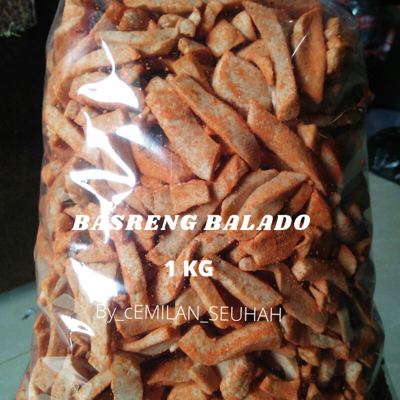 Basreng Stik Balado Gurih Kriuk isi 1 Kg