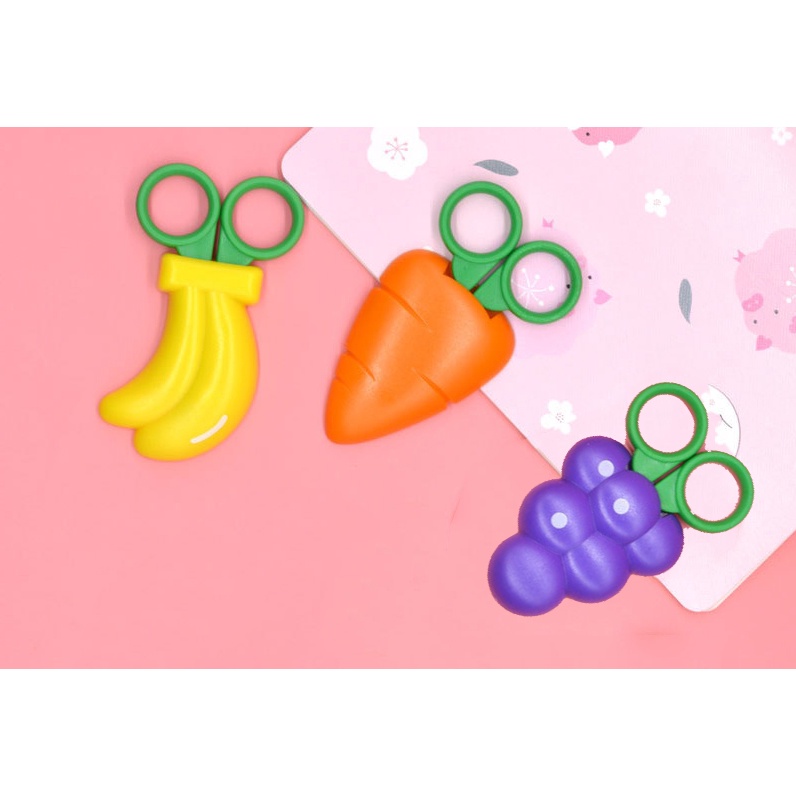 

Gunting Kertas Model Wortel Lucu Imut Unik Dengan Magnet Tempel