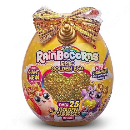 Thedoll Zuru Plus Rainbocorns Blow Surprise Mainan Boneka Telur Besar