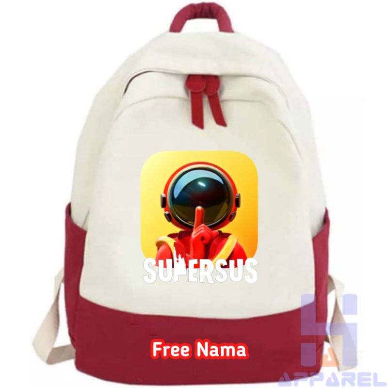 TAS RANSEL ANAK SUPER SUS GAME