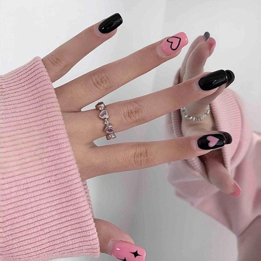 Mxbeauty Wanita Cincin Keren Manis Berkilau Niche Desain Gadis Hadiah Berlian Imitasi Ins Gaya Zirkon Perhiasan Fashion