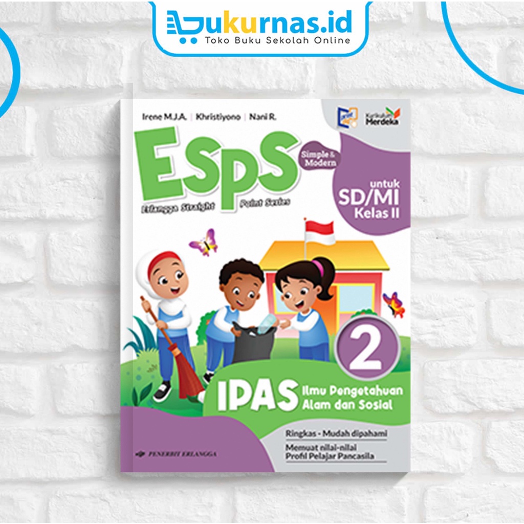 Jual Buku Esps IPAS SD/Mi Kelas 2 Kurmer - Erlangga | Shopee Indonesia