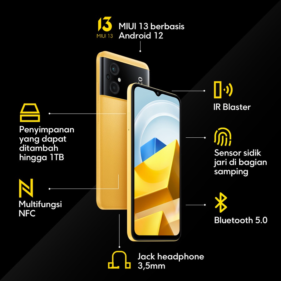 Xiaomi Poco M5 4/64GB | 4/128GB MediaTek Helio G99 90Hz FHD NFC