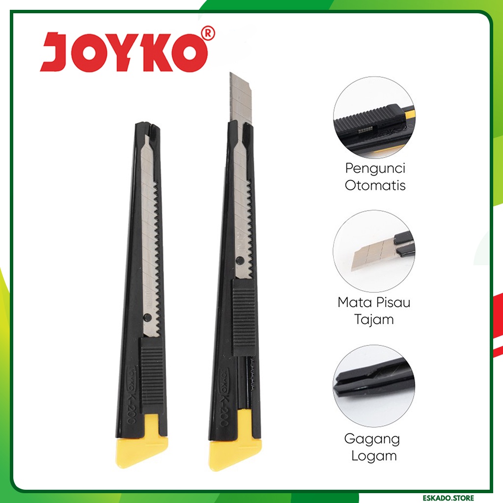 Cutter / Pemotong Joyko K200 / Cutter Kecil