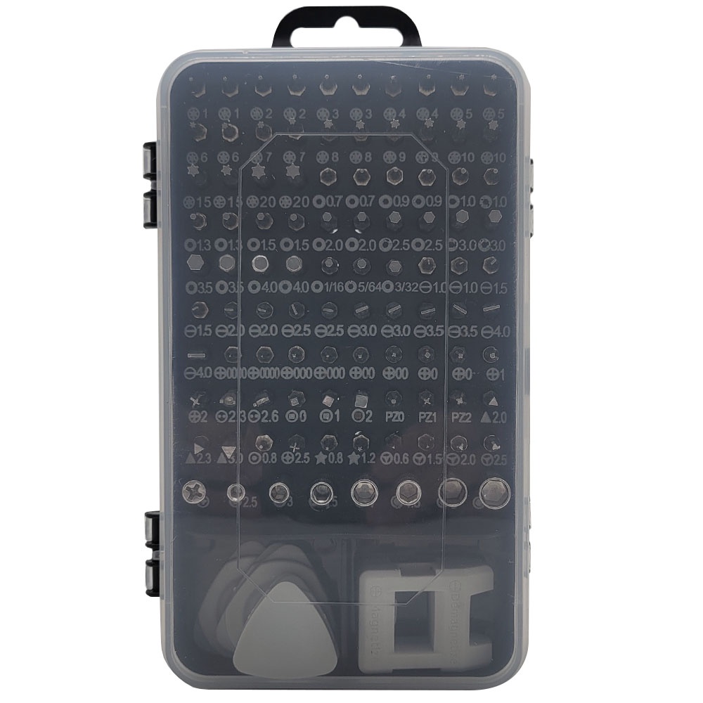 Obeng Serbaguna / Obeng Perkakas Service HP Laptop dll 115 in 1 Tool 100 mata obeng set dan perlengkapannya