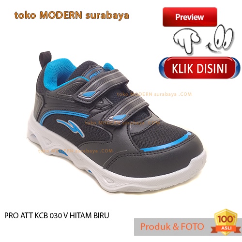 Sepatu anak sepatu sekolah sneakers kets velco PRO ATT KCB 030 V