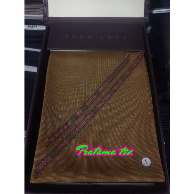 Kain Jas/Celana Super 300's_Bahan Semi Wool Casmere By Hugo Boss Made in Italy ( Harga 1 Celana)