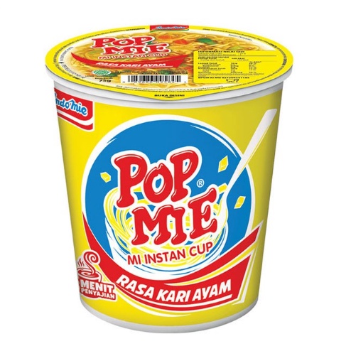 POP MIE RASA KARI AYAM 75G