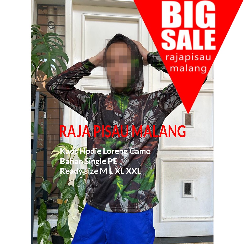 RPM Kaos camo hodie perbakin pemburu lengen panjang