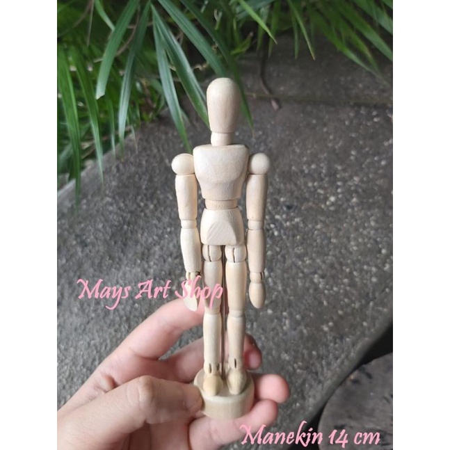 

Manekin Kayu - 20 cm / Wooden Mannequin / Manikin Kayu - Kecil (14cm)