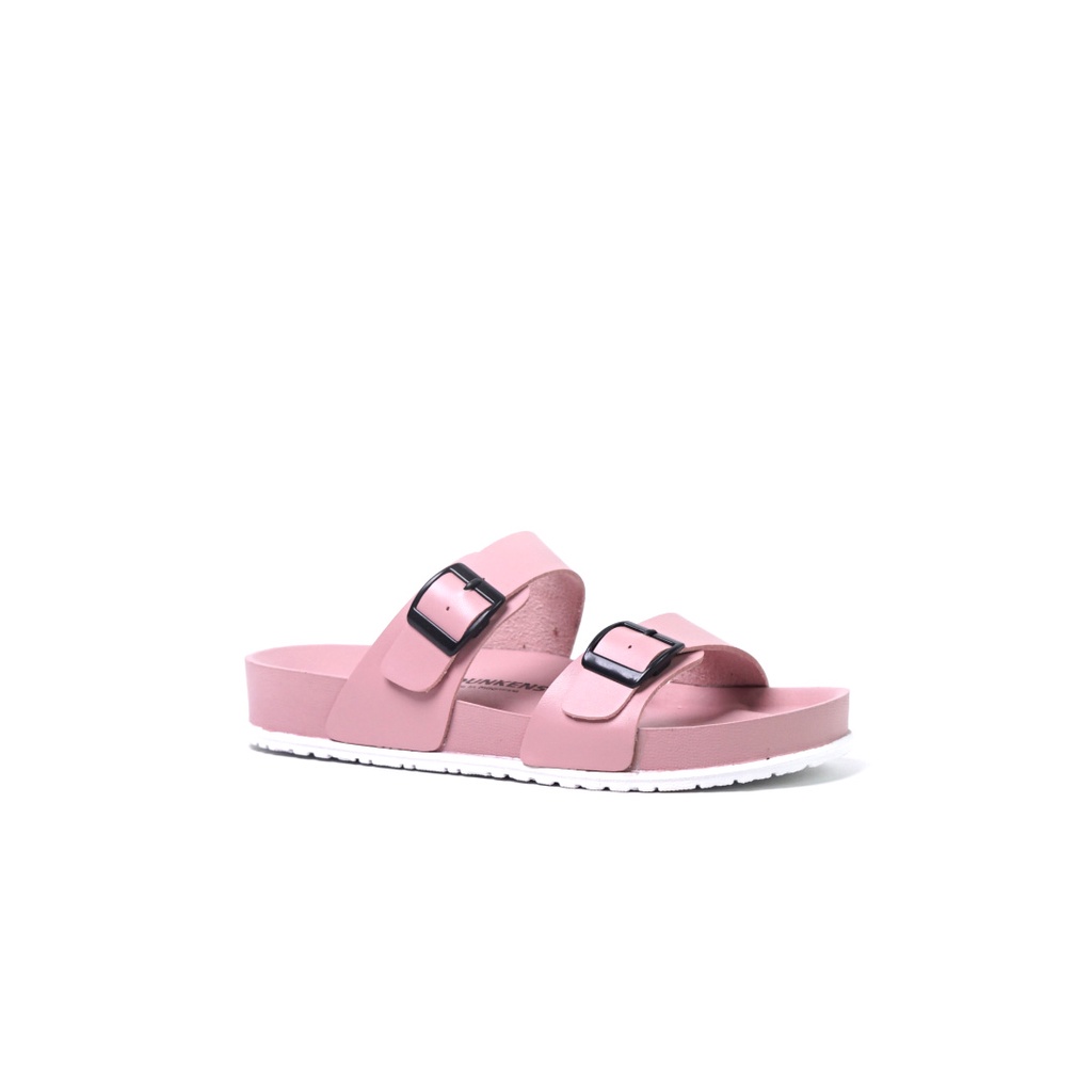 Dunkenstock BX Sandal wanita casual sandal slop puyuh kekinian model birken ban dua