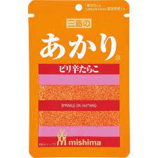 

Mishima Spicy Cod Roe Flavoured Furikake Akari 12g Rice Topping Bumbu Tabur Nasi Telur Ikan Pedas Jepang Mentai