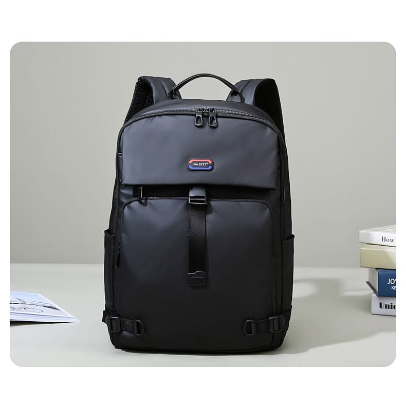 Tas Pria Trendi 2023 Ceruk Multi Pungsi Baru Pria Ransel Tahan Air Ringan Sederhana Tas Laptop 15.6 Inci Tas Pemuda Milenial