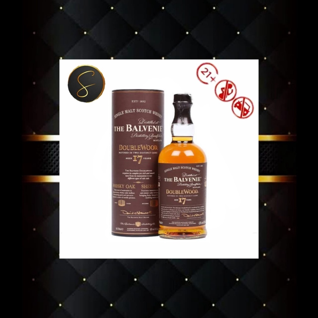 THE BALVENIE AGED 17 YEARS OLD DOUBLEWOOD DOUBLE WOOD 700 ML