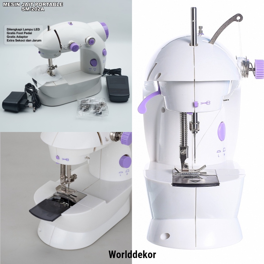 Sewing Machine Portable Serbaguna Menjahit Lebih Mudah Worlddekor