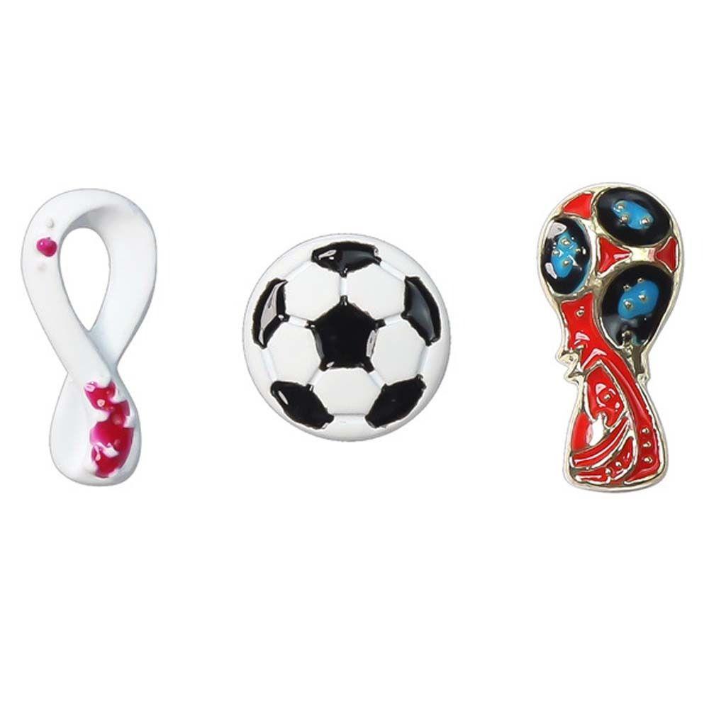 AUGUSTINA Dekorasi Kuku Piala Dunia Agustina Fashion Wanita Piala Piala Dunia Football Cup Nail Ornament 3D Nail Jewelry