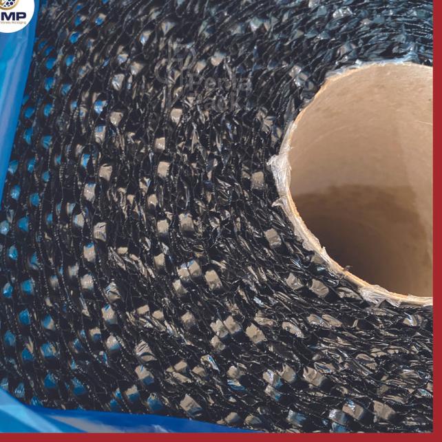 

[LEBIH TEBAL] Bubble Wrap GMP 125 cm X 50 m (Putih/Hitam) - Hitam