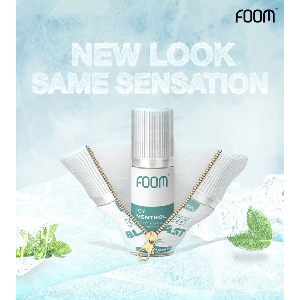 Foom Ice Blast/Icy Menthol 30ml 50mg