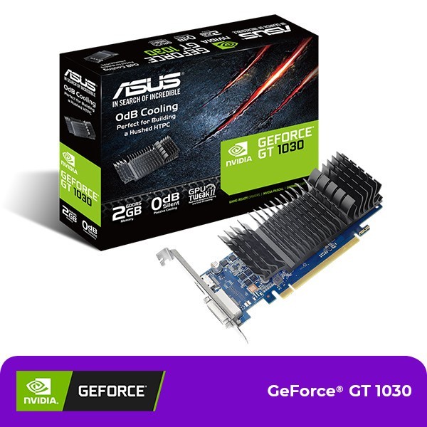 Vga Card Asus Geforce Gt 1030 Silent 2Gb Ddr5 #Original