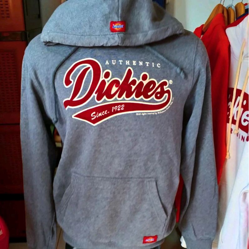 dickies hoodie velvet logo size m abu thrift second throfting seken bagus banget like new