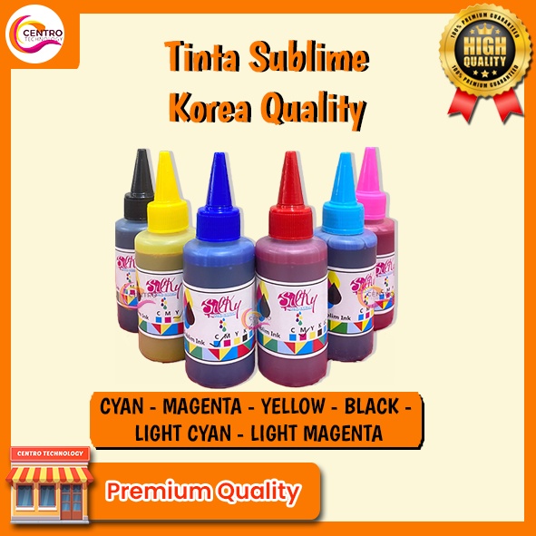 Tinta Sublim Printer Epson Isi 100ml | Tinta Epson Tinta Sublime Premium Kualitas Korea