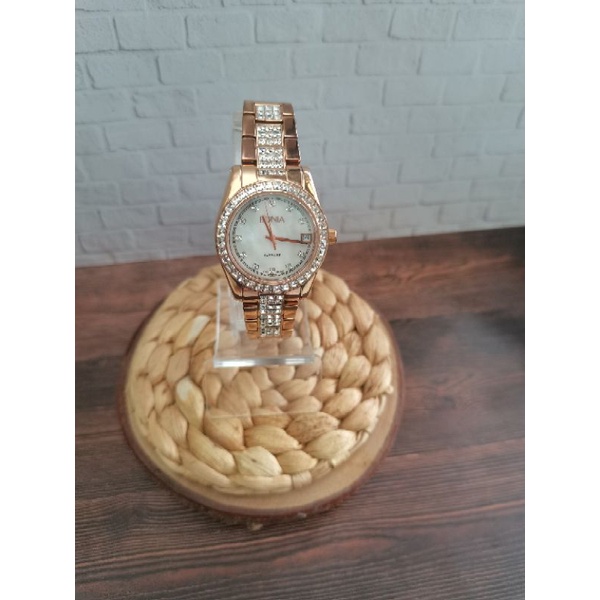 Jam tangan Bonia B996-3557S rose gold jam tangan wanita original