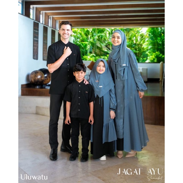 SARIMBIT ADEN JAGAD AYU BY ADEN HIJAB GAMIS KID KOKO KID KOKO DAD