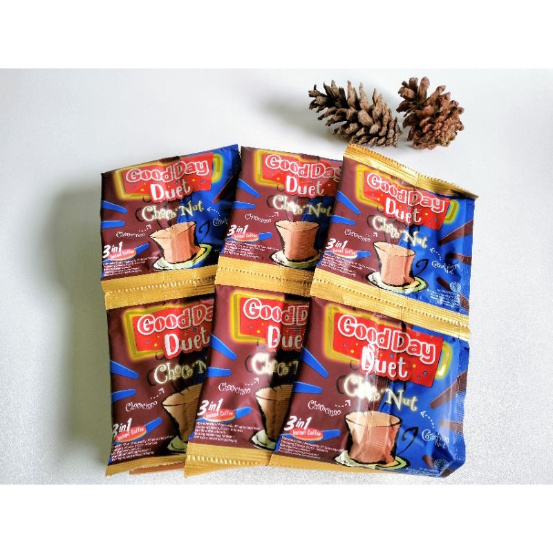 

Good Day Duet Choco'Nut 1 renceng - 10 bks Goodday Duet Choco Nut Murah Grosir Gooday Duet Choco Nut