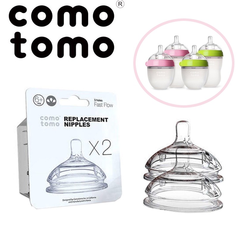 Comotomo Nipple -3 Hole