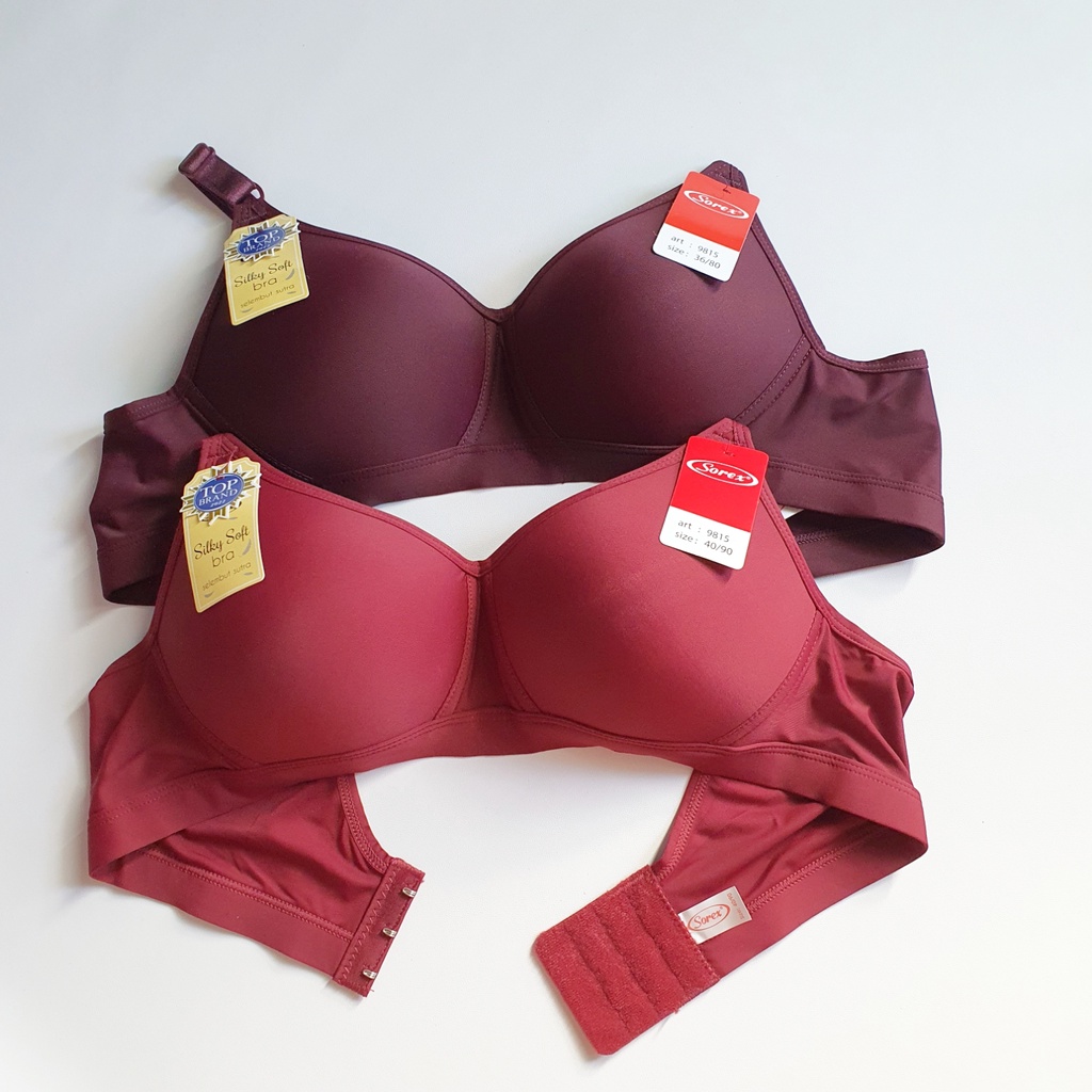 BH bra SOREX lembut premium tanpa kawat / YANG LAGI HITS silky soft (selembut sutra) art.9815