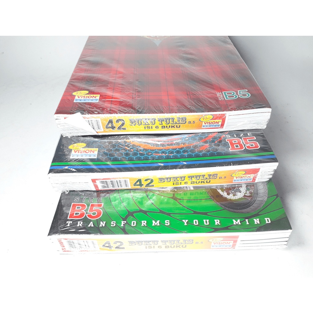 

Buku Tulis VISION 42 Lembar (0014003)