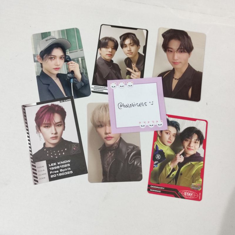 photocard pc mukor felix maxident pob benefit music korea kpop stray kids skz