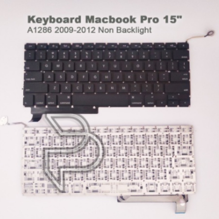 KEYBOARD APPLE MACBOOK PRO A1286 MC118 MB470 (2009 - 2012) US