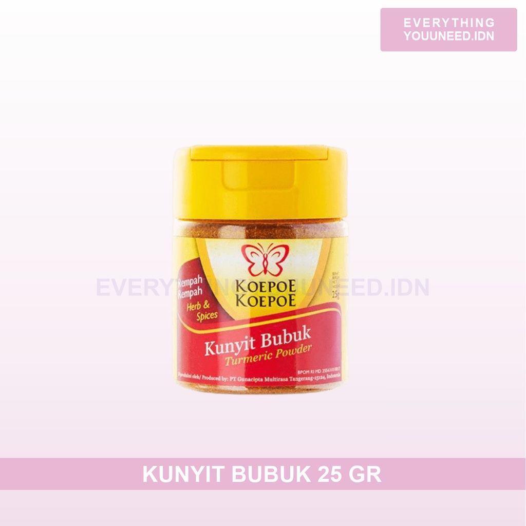 

Kunyit Bubuk 25 Gr Koepoe Koepoe