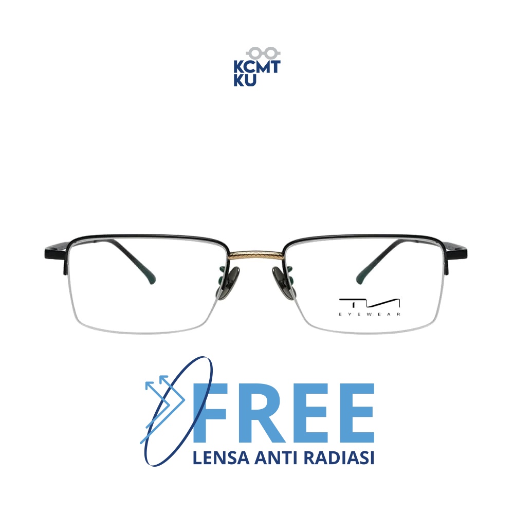 KCMTKU TN Eyewear Mark Kacamata Anti Radiasi UV++420 PC Technology