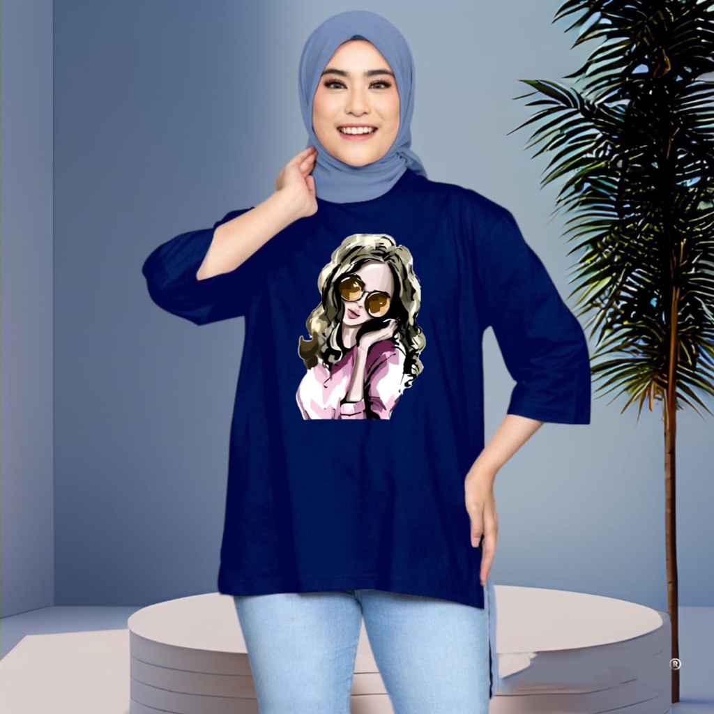 Charyatink - Atasan Viral Tunik Wanita BAHAN BEBYTERRY L XL XXL