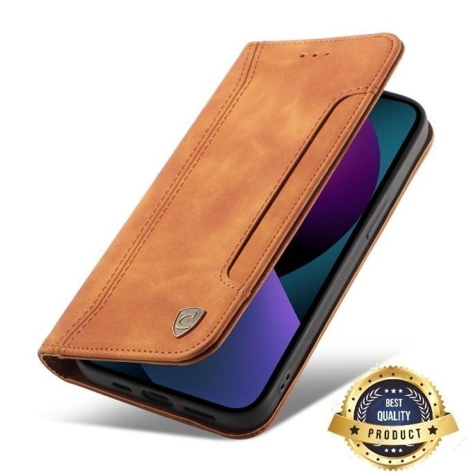 Flip Wallet Magnetic CASEON Leather Case Casing XIAOMI POCO F4