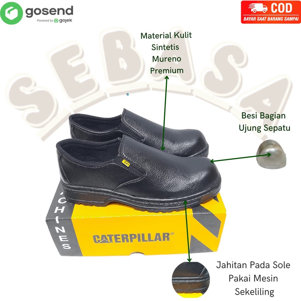 sepatu sefety sebasa pelindung sepatu kerja