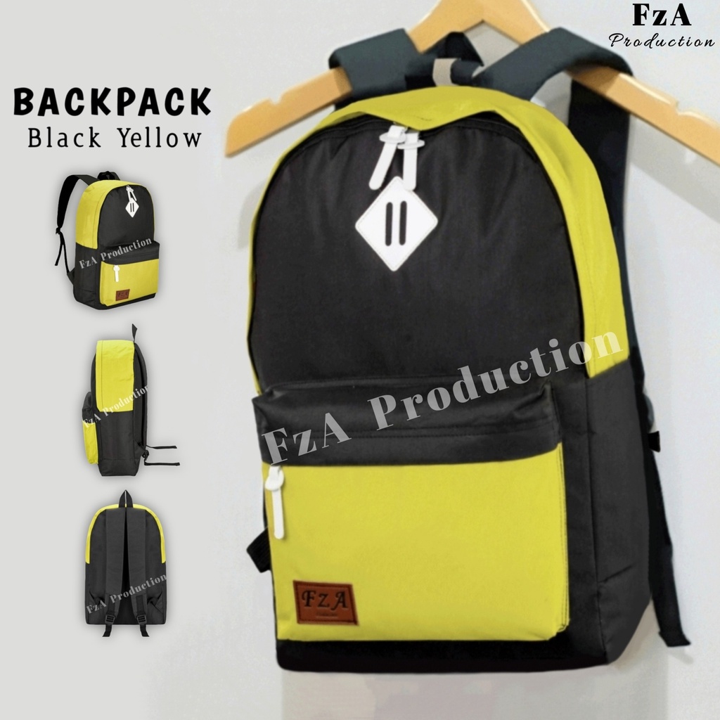 Big Promo..Tas Ransel Distro sekolah kuliah Kerja Pria Wanita Tas Ransel Laptop Original - FzA FREE Dompet Sakko HP