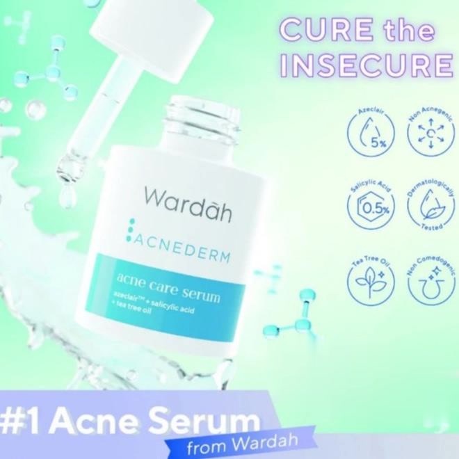 ★ BB ★Wardah Acnederm Acne Care Serum 15ml - Serum Jerawat - Acne Derm