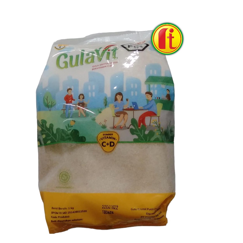 Jual Gula Kristal Cap Gulavit Putih Vit Cd Kemasan 1 Kg Shopee Indonesia 9051