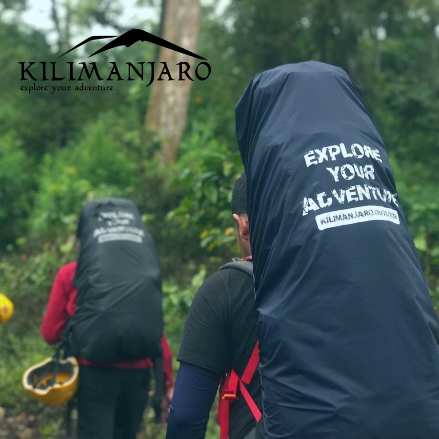 Raincover Kilimanjaro 80 L up to 100 L - Coverbag Kilimanjaro 60L up to 100L - Cover Tas - Pelindung Tas