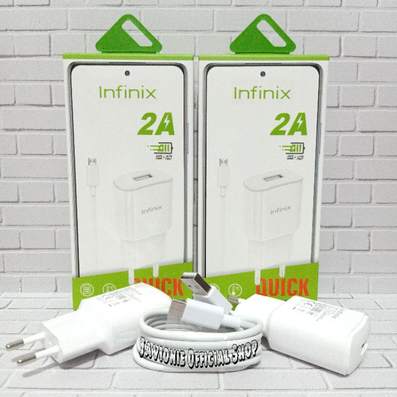 CHARGER CASAN CAS HP INFINIX SMART 4 ORI 10W 18W MICRO USB FAST CHARGING