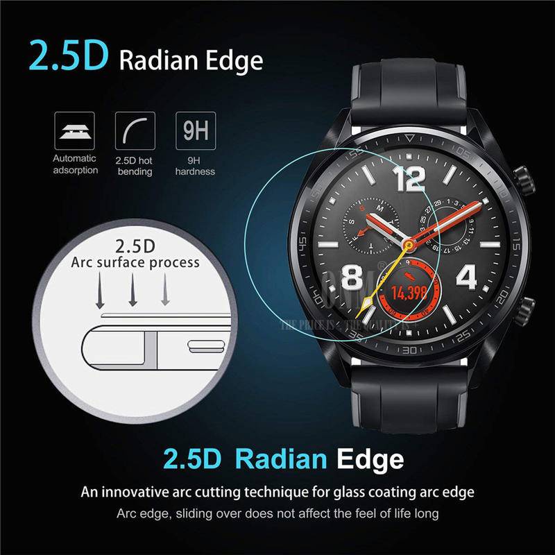 Tempered Glass Pelindung Layar Smartwatch Huawei Magic Watch GT2 2 Pro 46mm Tahan Ledakan Untuk Honor S1 GT