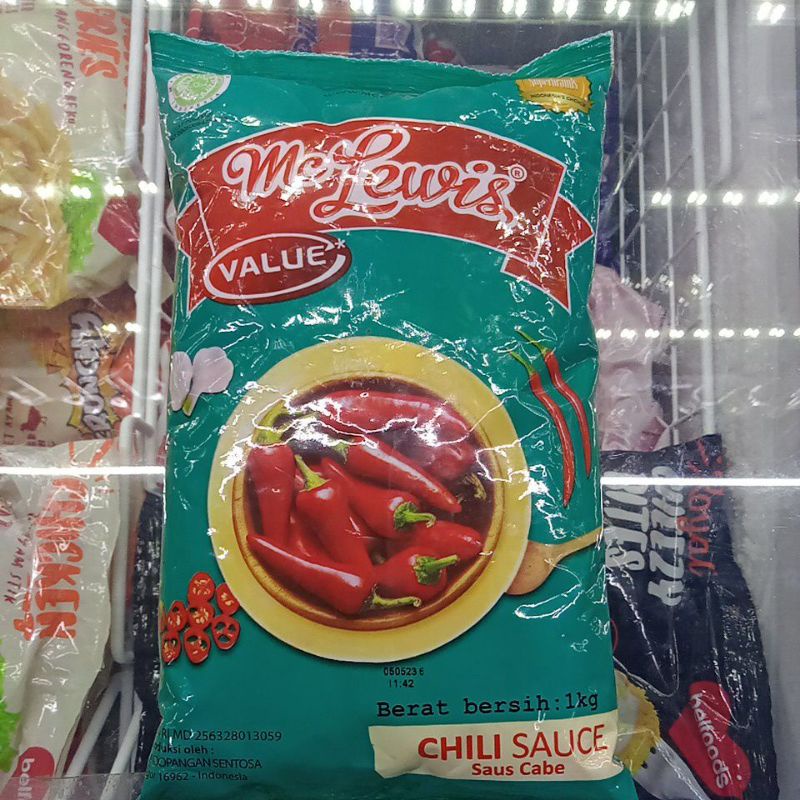 Mc Lewis Sauce Chili/Saus Cabe Isi 1KG