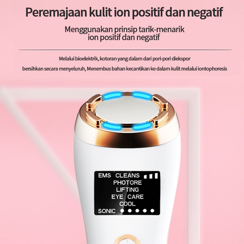 Harga Khusus!Alat pembersih dan peremajaan kulit / alat kecantikan portabel / alat pembersih kulit / alat kecantikan multifungsi