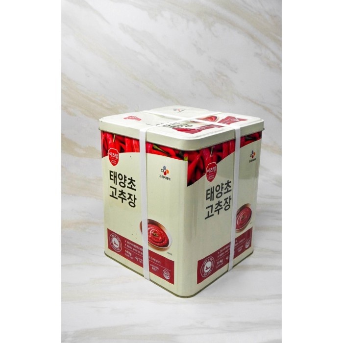 

GOCHUJANG CJ CHEILJEDANG PASTA CABE SAOS SAMBAL KOREA 14KG