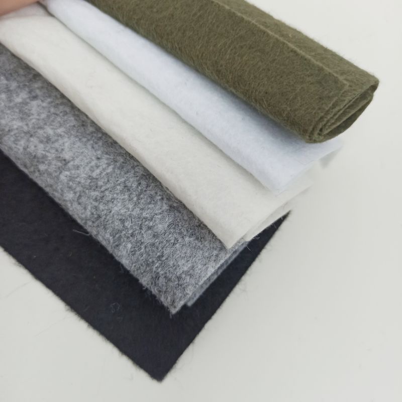 Bahan Felt 5 Warna 18x18cm Kain Flanel Set 5 Colors