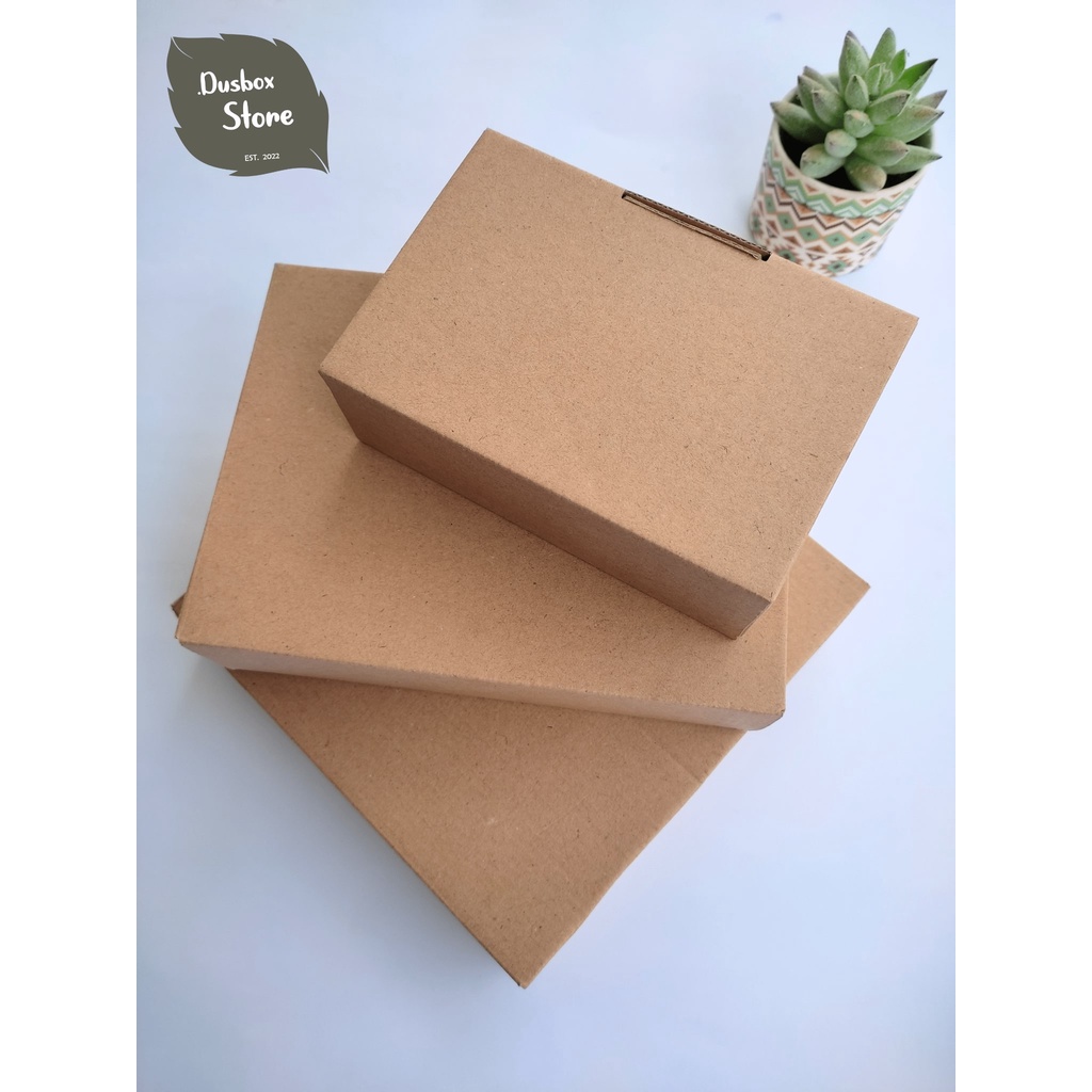 

[Min. 5pcs] Kardus/Pizza box/Eflute/Diecut Tipe #2 (15x10x5 cm)